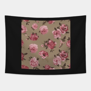 Victorian seamless patter with flowers Tapestry