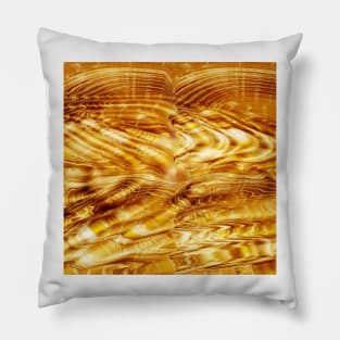 abstract modern pattern -  chaotic abstract  waves Pillow