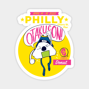 Philly Otakucon Donut Magnet