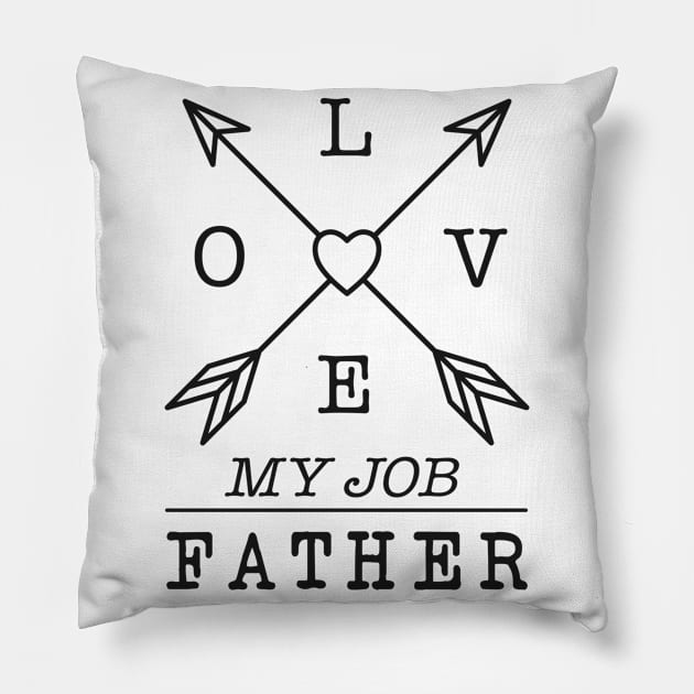 Father profession Pillow by SerenityByAlex