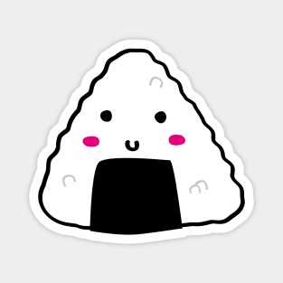 Onigiri Happiness: A Bite-Sized Delight Magnet