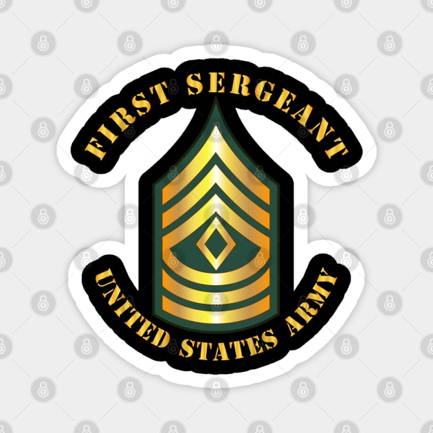 Army - First Sergeant - 1SG Magnet by twix123844