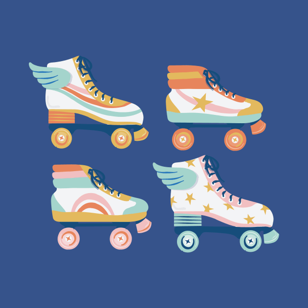 Roller Skate Disco by allisonromerodesign