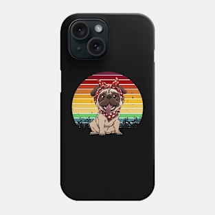 Pug Mama's Love: A Heartwarming Tale of Devotion and Cuteness Phone Case