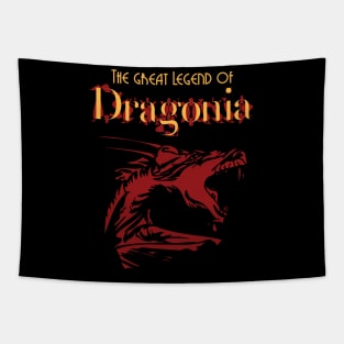 The great legend of dragon, red dragon Tapestry