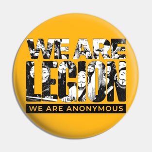 We are Anonymous Pin