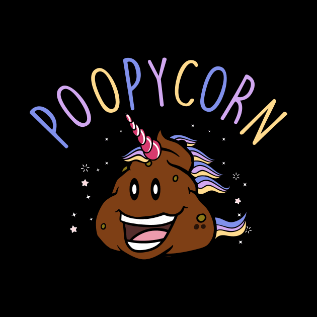 Cute & Funny Poopycorn Adorable Poop Unicorn by theperfectpresents