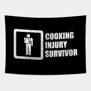 Cooking Injury Survivor Tapestry