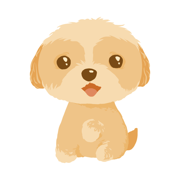 Cute Maltipoo by LindenDesigns