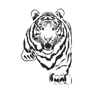 Tiger (black print) T-Shirt