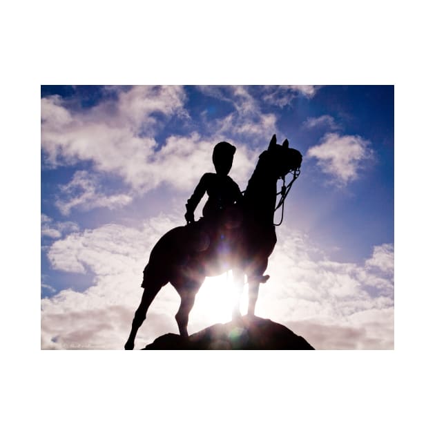 Royal Scots Greys Statue by MarkRBowman