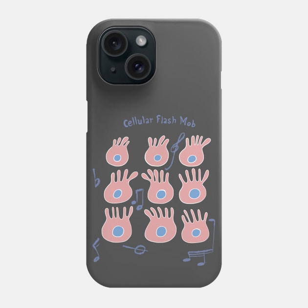 Cellular Flash Mob Phone Case by TomiAx