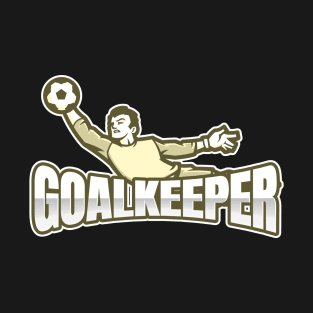 Football goalkeeper - yellow T-Shirt