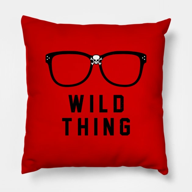 Wild Thing Pillow by BodinStreet