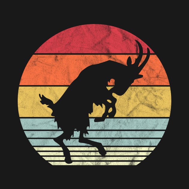 Billy Strings Goat Silhouette Retro Vintage by FrancisMcdanielArt