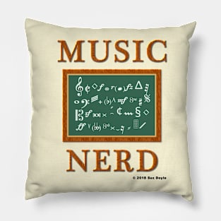 Music Nerd Pillow