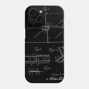 Package Tie Vintage Patent Hand Drawing Phone Case