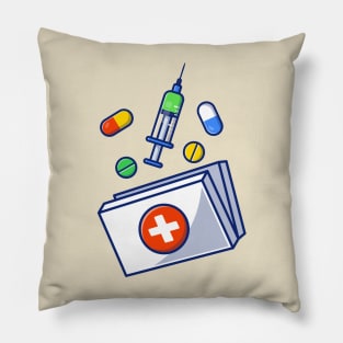 Medicine Storage Box, Injection, Pills And Tablets Pillow