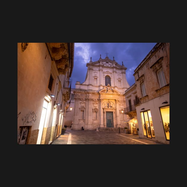 Church Santa Irene in Lecce, Italy by mitzobs