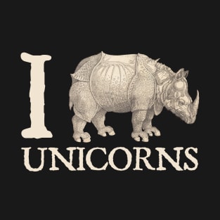 I (Rhino) UNICORNS T-Shirt