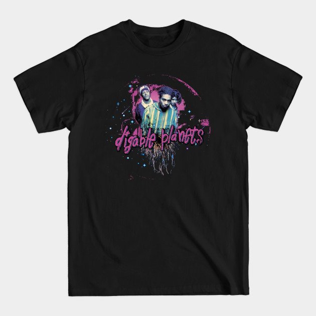 Digable Planets in outer space - Hip Hop - T-Shirt