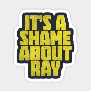 It's A Shame About Ray ||| Vintage Style Fan Art Magnet