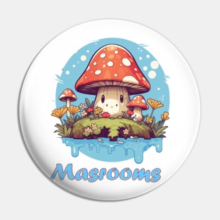 Porcini mushrooms Pin