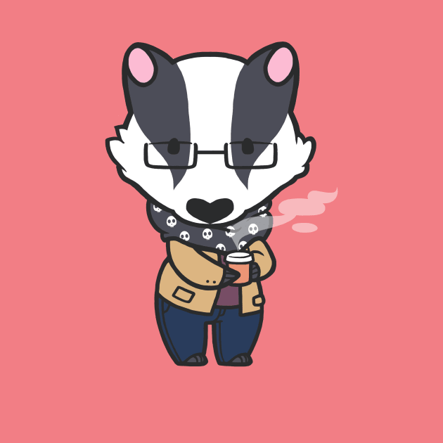 Fall Badger by KiellR