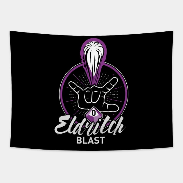 Eldritch Blast D&D Tshirt Tapestry by Natural 20 Shirts