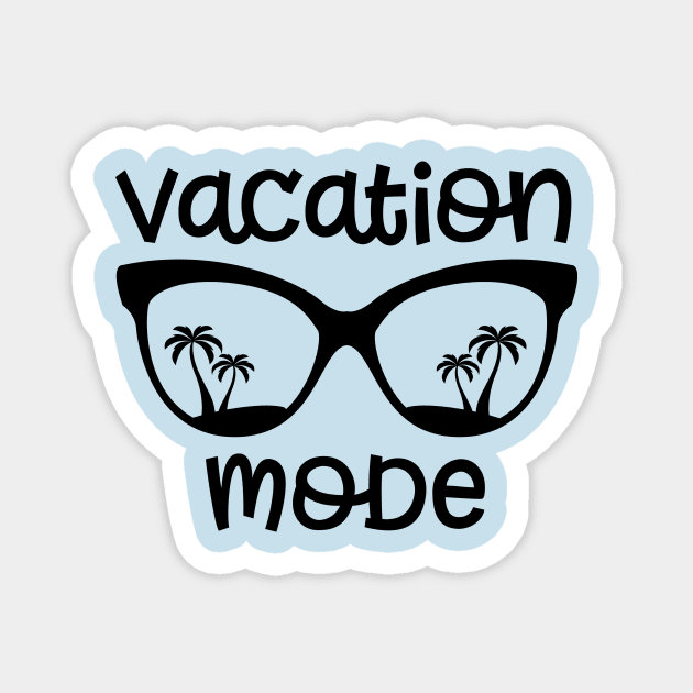 Vacation Mode Magnet by Little Things by Nicky 