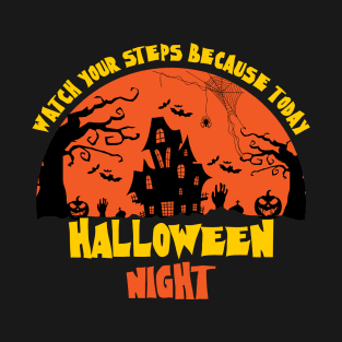 spooky halloween night T-Shirt