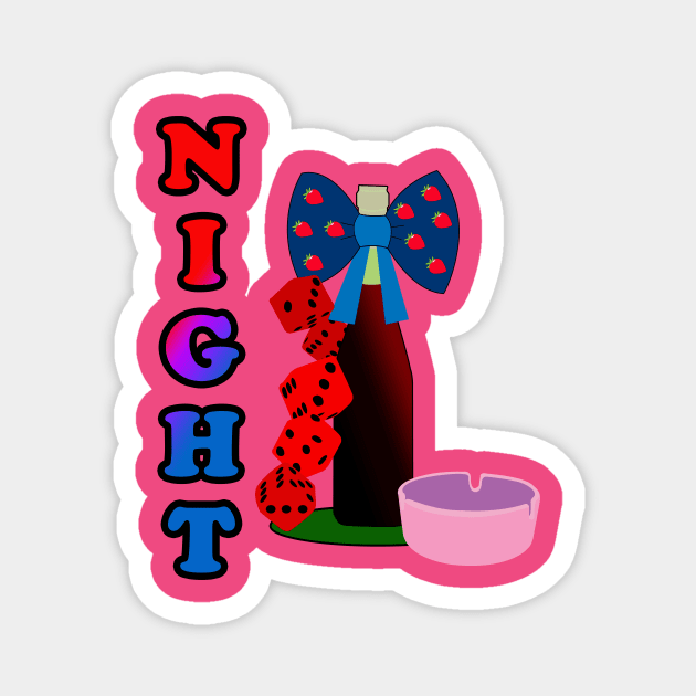 Las Vegas Magnet by momomoma