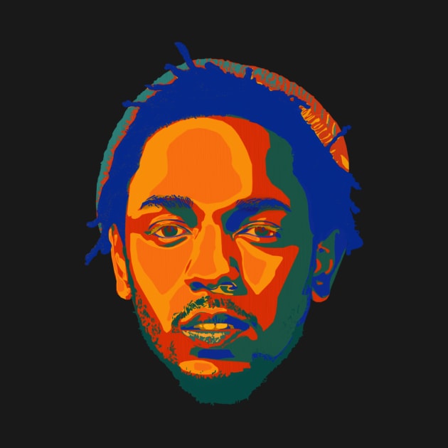 Kendrick Lamar Art by SHACHAR