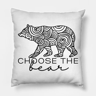 Choose The Bear Pillow