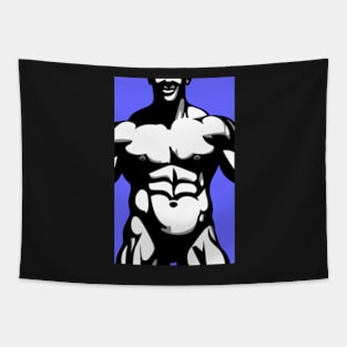 Muscle Man Physique Tapestry