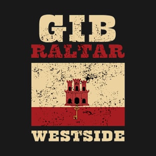 Flag of Gibraltar T-Shirt