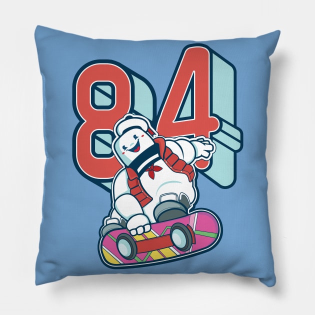 84 Puft Pillow by DeepDiveThreads