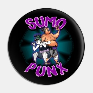 Sumo Punx Logo Pin