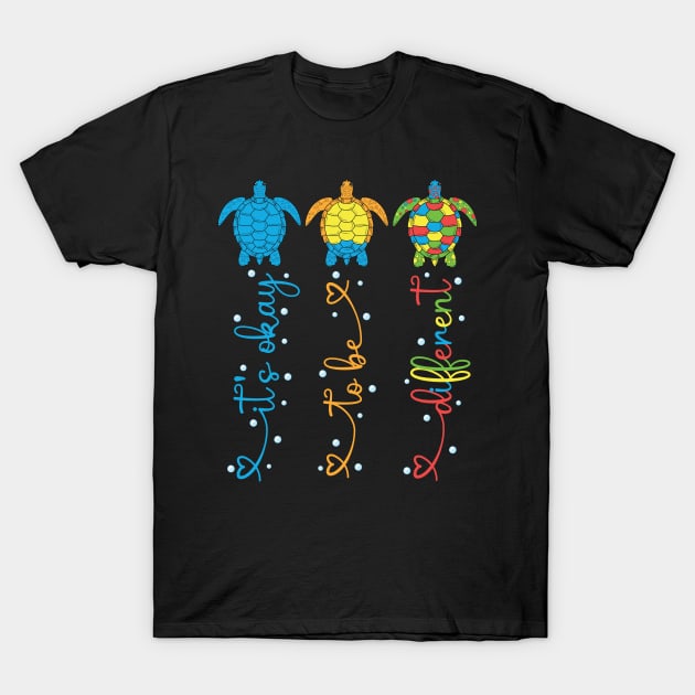 Autism Support Turtle, Autism Ribbon Shirt Autism Support Turtle, Autism Ribbon Shirt