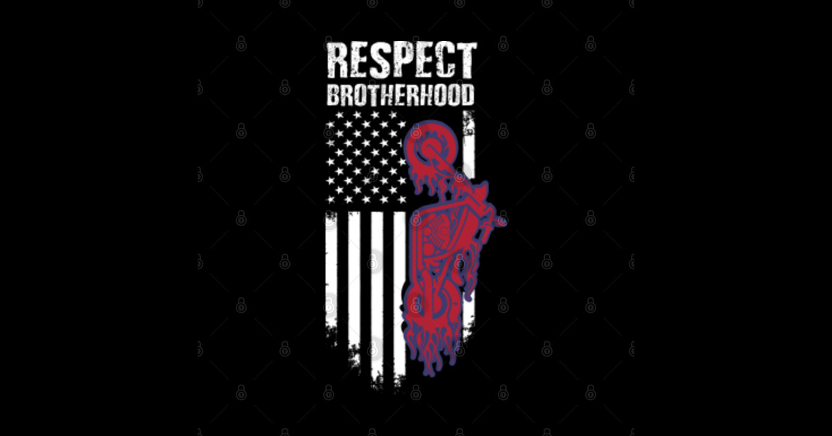 respect brotherhood motorcycle flag Motorcycle Respect Brotherhood