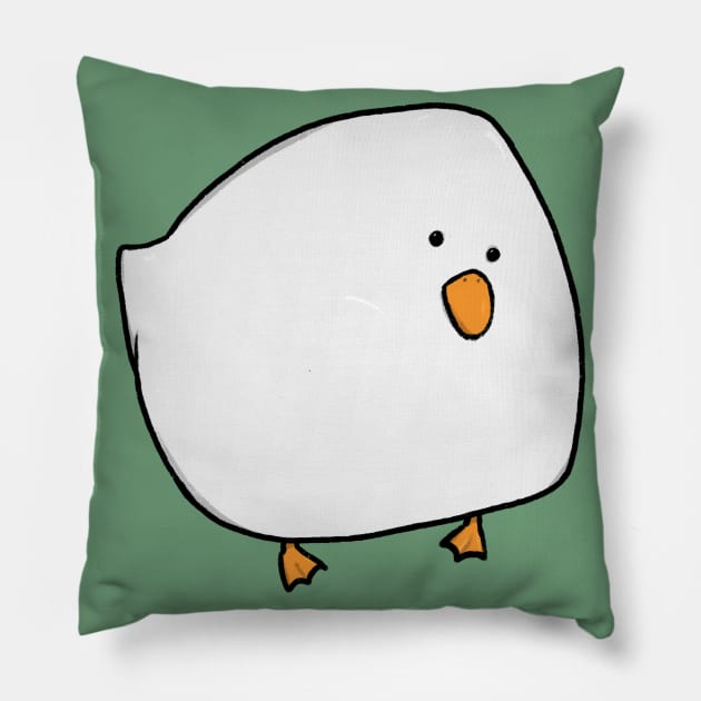 Goose orb Pillow by funkysmel