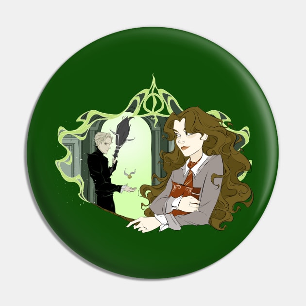 Tainted Love Pin by Drea D. Illustrations