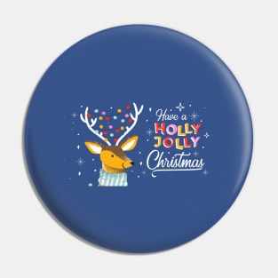 Have A Holly Jolly Christmas Pin