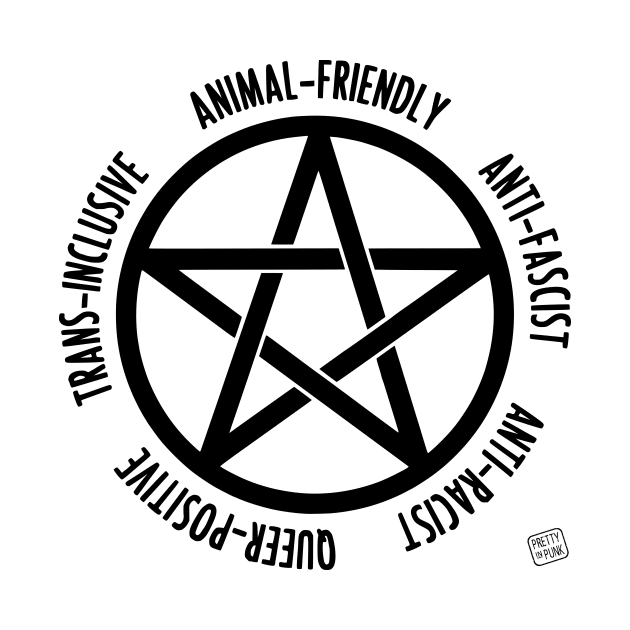 Intersectional Witchcraft Pentagram by prettyinpunk