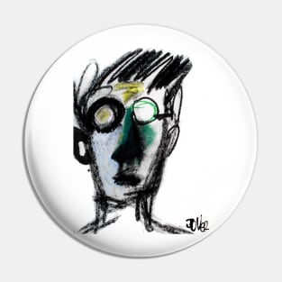 Self portrait (e) Pin