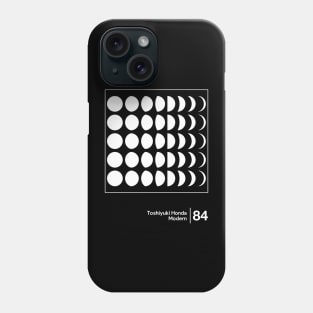 Toshiyuki Honda - Modern - Minimalist Artwork Fan Design Phone Case