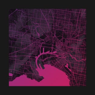 Melbourne Map T-Shirt