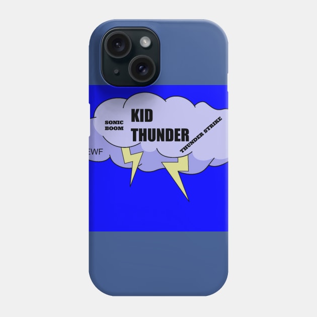 EWF Wrestling (Kid Thunder) Phone Case by EWFEvansvilleWrestling
