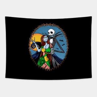 Jack and sally Tapestry