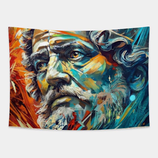 zeus Tapestry by Mailson